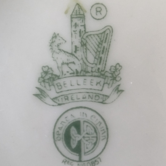 Belleek Vase - Picture 2 of 8